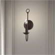 Livex Lighting Estate 1-Light Contemporary Metal Wall Sconce in Bronze
