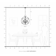 Livex Lighting Aria 5-Light Transitional Metal Chandelier in Brushed Nickel