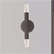 Livex Lighting Copenhagen 2-Light Metal ADA Wall Sconce in Bronze