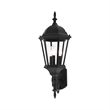 Livex Lighting Hamilton 3-Light Metal Outdoor Wall Lantern in Textured Black