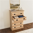 A-America Amish Highlands 5-Drawer Contemporary Wood Chest in Light Natural