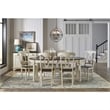 A-America British Isles Napoleon Dining Side Chair in Chalk and Cocoa (Set of 2)