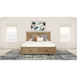 A-America Glacier Point Transitional Wood King Storage Bed in Natural