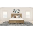 A-America Glacier Point Transitional Wood California King Storage Bed in Natural