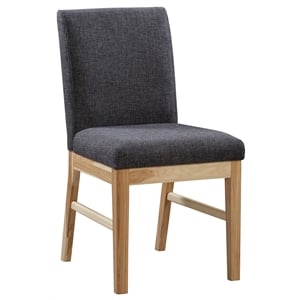 A-America Esmond Parson Upholstered Chair in Hickory (Set of 2)