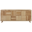 A-America Esmond 3 Door Sideboard in Hickory