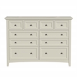 A-America Northlake Dresser in Hickory/Off White