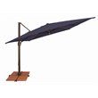 Simply Shade Bali Pro Starlight Umbrella w/ Cross Bar Stand in Bronze/Navy