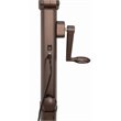 Simply Shade Bali Pro Starlight Umbrella w/ Cross Bar Stand in Bronze/Ginkgo
