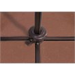 Simply Shade Bali Pro Starlight Umbrella w/ Cross Bar Stand in Bronze/Ginkgo