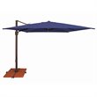 Simply Shade Bali Pro Starlight Umbrella w/ Cross Bar Stand in Bronze/Blue Sky