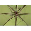 Simply Shade Bali Fabric Umbrella with Cross Bar Stand in Bronze/Ginkgo