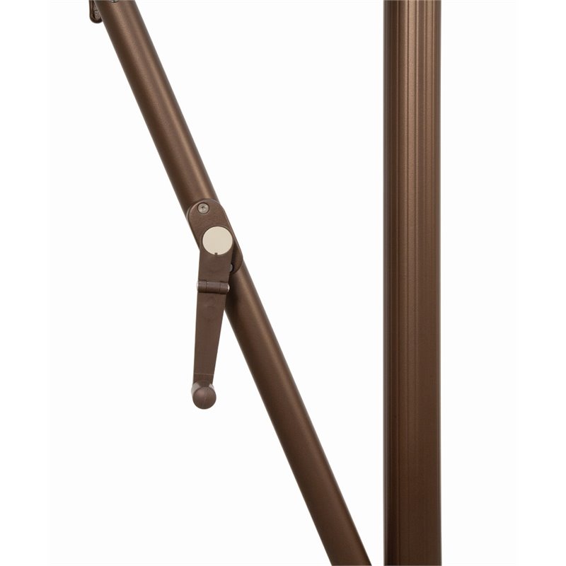 Simply Shade Santorini Patio Umbrella in Forest Green