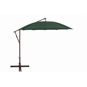 Simply Shade Santorini Patio Umbrella in Forest Green