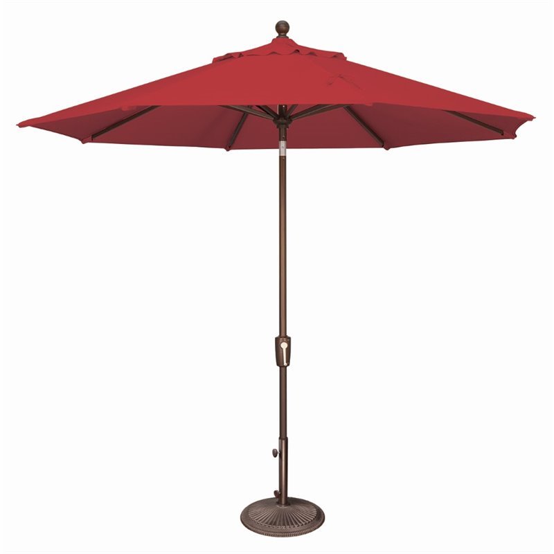 SimplyShade Catalina Patio Umbrella in Jockey Red