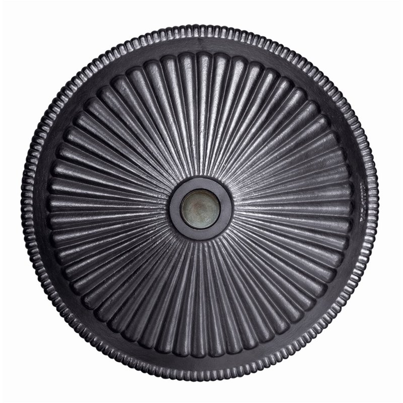 SimplyShade Coral Modern Cast Iron Umbrella Base in Black Finish