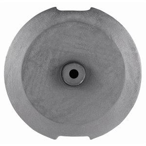 Simply Shade Modern Style Cast Iron Add-on Weight Base in Pewter Finish