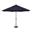 SimplyShade Catalina 11' Octagon Push Button Tilt Umbrella in Navy