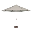 SimplyShade Catalina 11' Octagon Push Button Tilt Umbrella in Silver