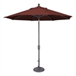 SimplyShade Catalina 9' Octagon Push Button Tilt Umbrella in Henna