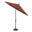 SimplyShade Catalina 9' Octagon Push Button Tilt Umbrella in Silver