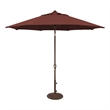 SimplyShade Aruba 9' Octagonal Auto Tilt Patio Umbrella in Henna