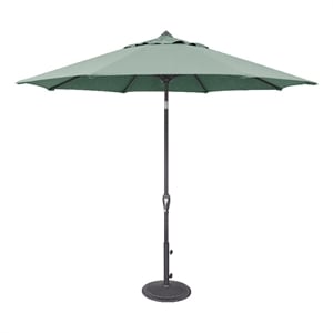 SimplyShade Aruba 9' Octagonal Auto Tilt Patio Umbrella in Spa