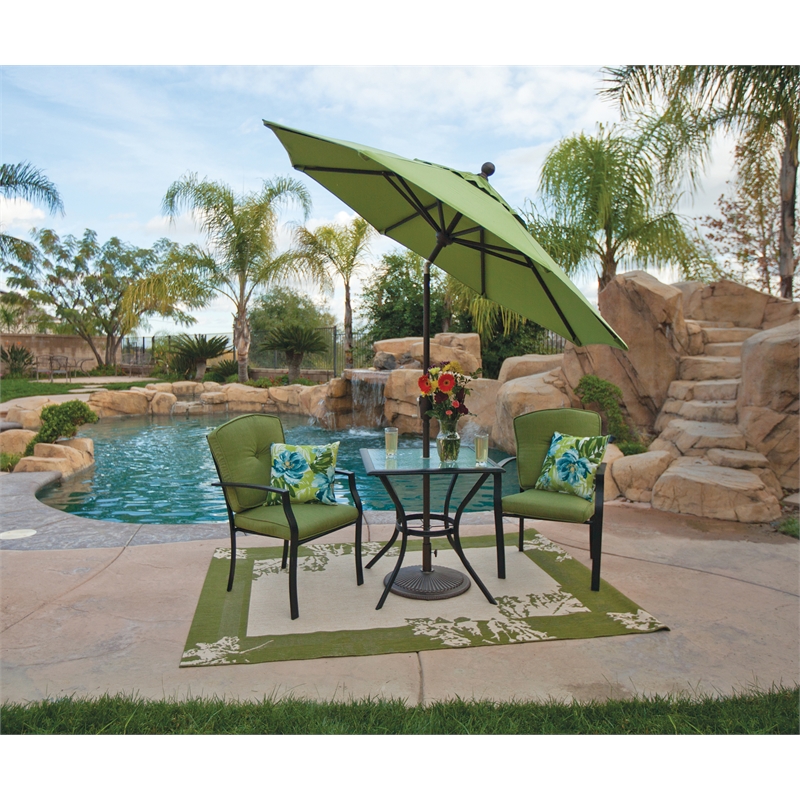 SimplyShade Catalina 7.5' Octagon Push Button Tilt Umbrella in Navy