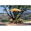 SimplyShade Catalina 7.5' Octagon Push Button Tilt Umbrella in Spa