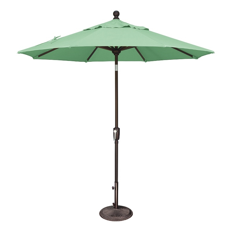 SimplyShade Catalina 7.5' Octagon Push Button Tilt Umbrella in Spa