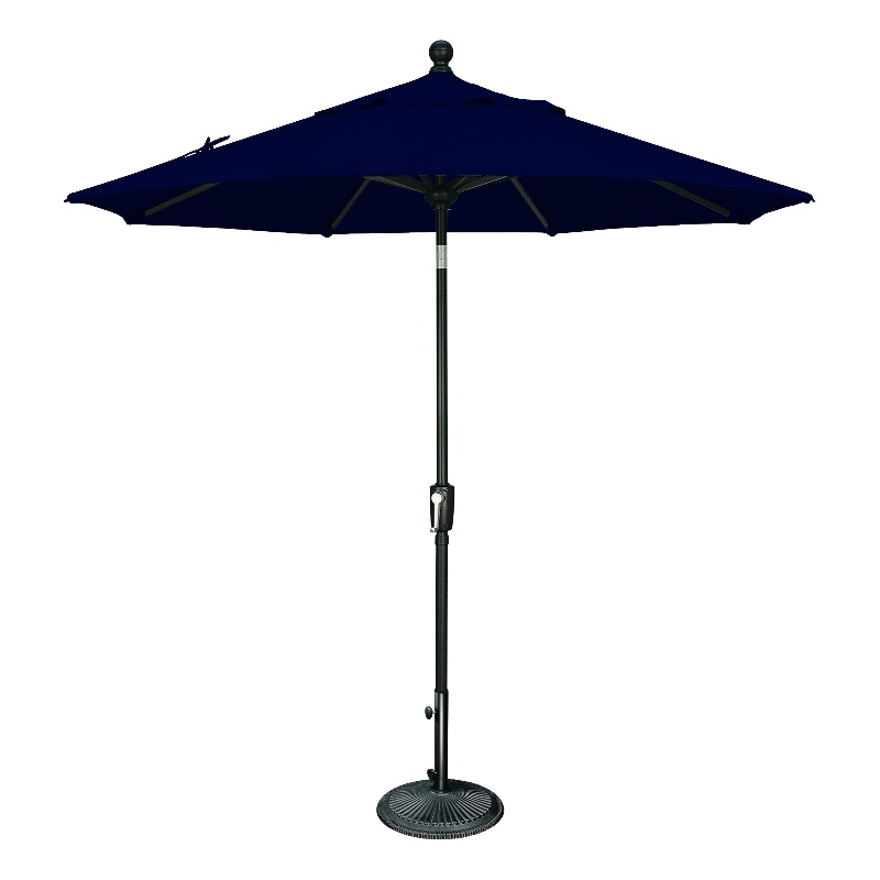 SimplyShade Catalina 7.5' Octagon Push Button Tilt Umbrella in Navy