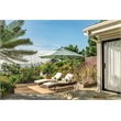 SimplyShade Catalina 11' Octagon Push Button Tilt Umbrella in Silver