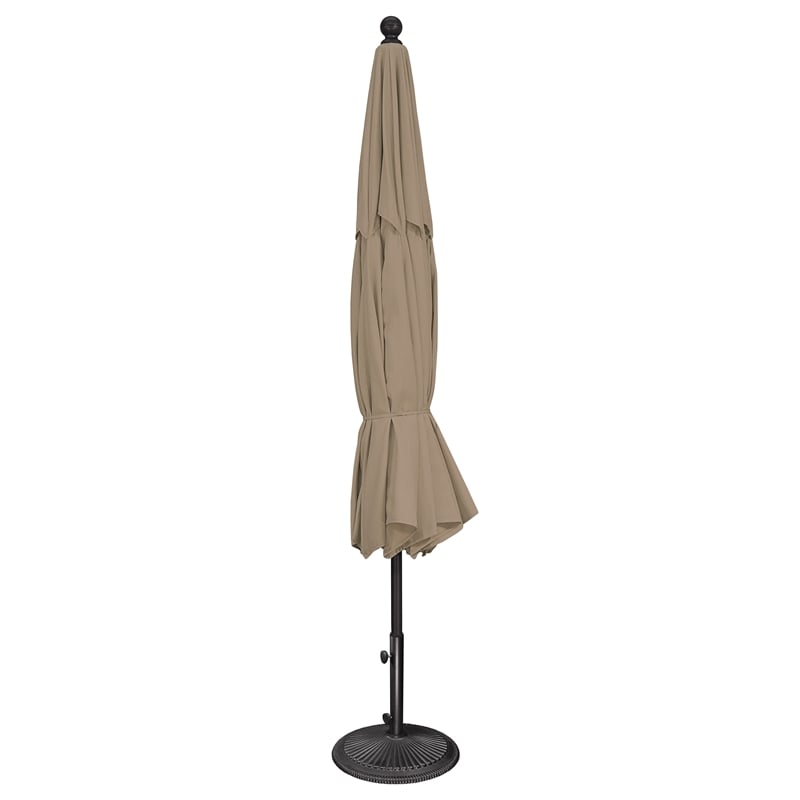 SimplyShade Catalina 11' Octagon Push Button Tilt Umbrella in Navy