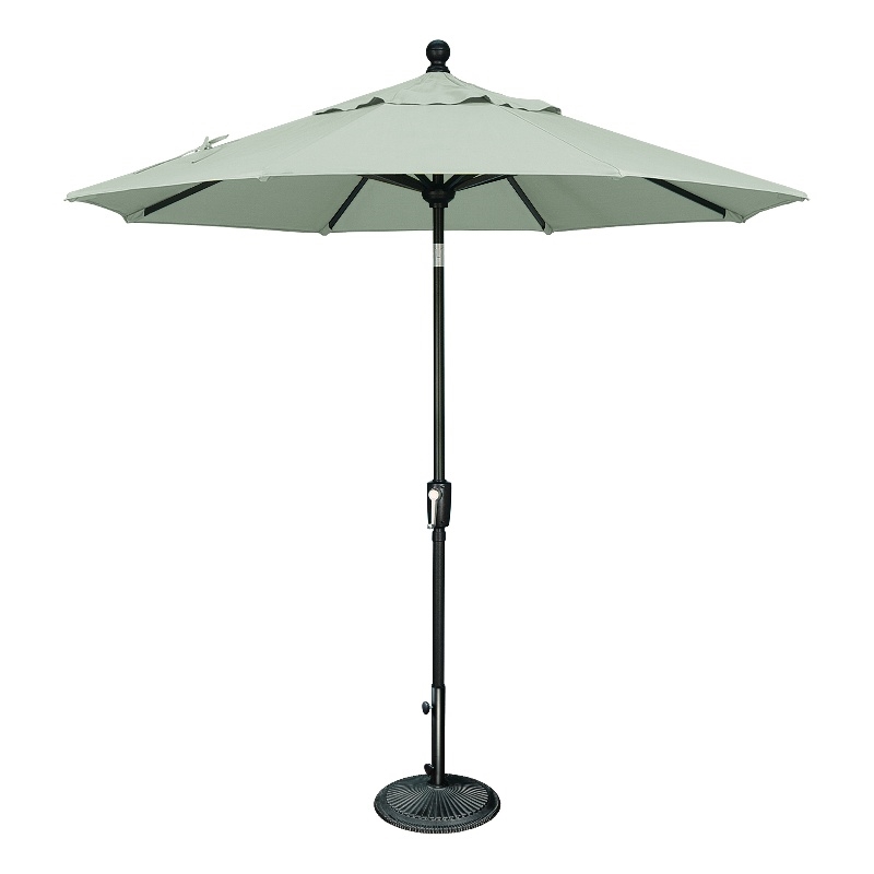 SimplyShade Catalina 7.5' Octagon Push Button Tilt Umbrella in Silver