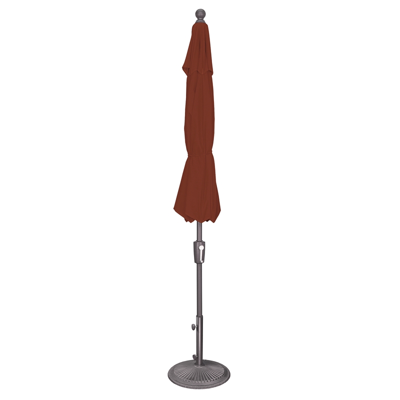SimplyShade Catalina 9' Octagon Push Button Tilt Umbrella in Beige