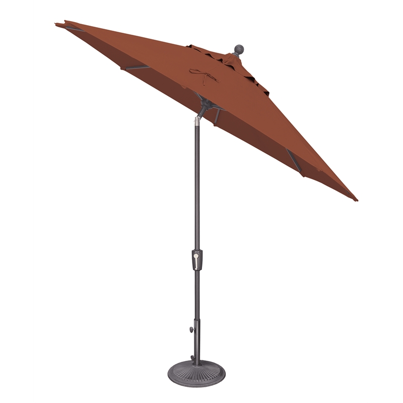 SimplyShade Catalina 9' Octagon Push Button Tilt Umbrella in Beige