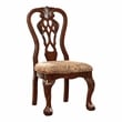Furniture of America Wilson Wood Padded Dining Chair in Brown Cherry (Set of 2)