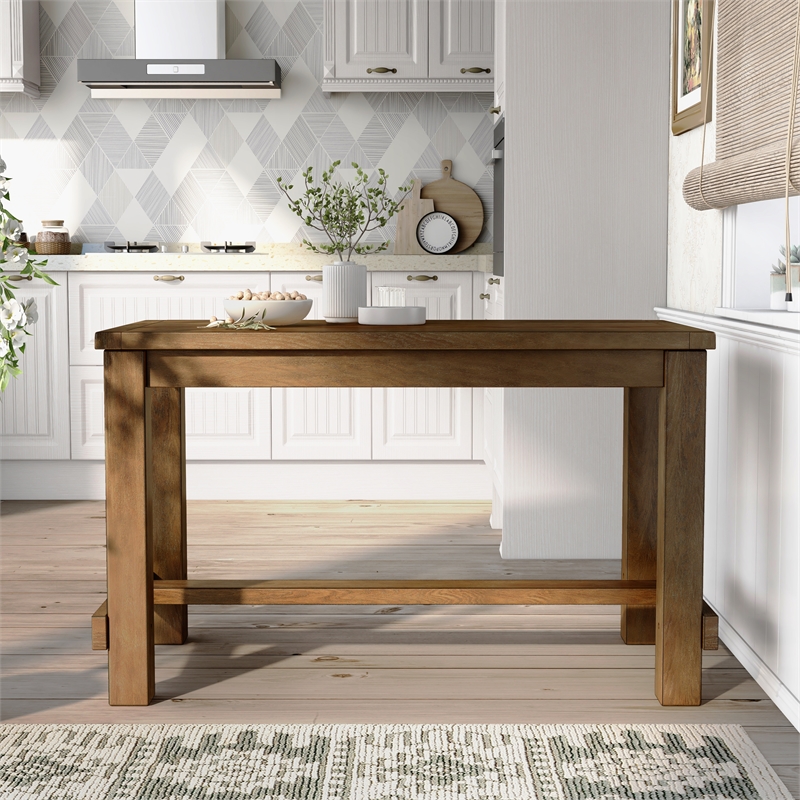 Furniture of America Sinuata Wood 60