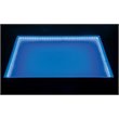Furniture of America Jalen Solid Wood Counter Dining Table with LED in Black