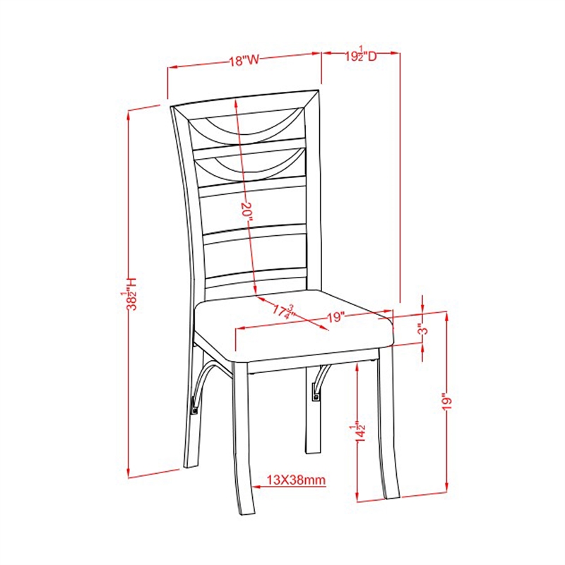 Furniture of America Halliway Stainless Steel Dining Chair in Silver (Set of 2)
