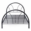 Furniture of America Beasley Contemporary Metal Platform Full Bed in Black