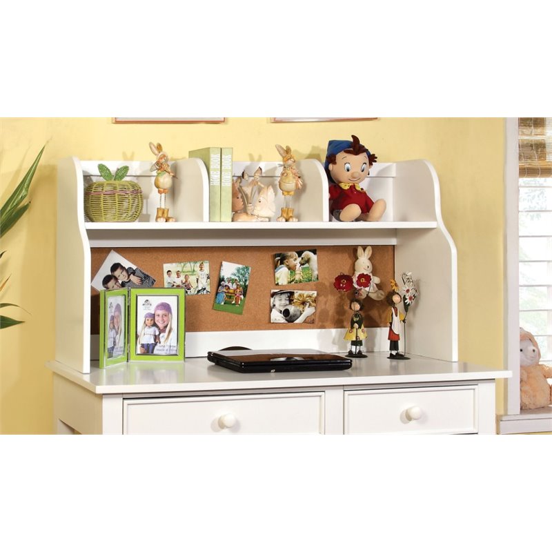 Zoe S Furniture Ruthie Modern Kids Desk With Hutch Ruthie Modern Kids Desk With Hutch