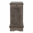 Furniture of America Daren I Transitional Storage End Table in Antique Brown