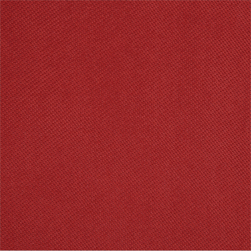 Furniture of America Maggie Fabric Upholstered Loveseat Bench in Red