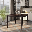 Furniture of America Arriane Wood Expandable Counter Dining Table in Espresso
