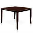 Furniture of America Arriane Wood Expandable Counter Dining Table in Espresso