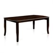 Furniture of America Arriane Solid Wood 6-Piece Dining Table Set in Dark Cherry