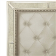 Furniture of America Celina Wood Queen Tufted Panel Bed in Gold Champagne