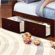 Furniture of America Gosney Cottage Wood Underbed Drawers in Espresso (Set of 3)