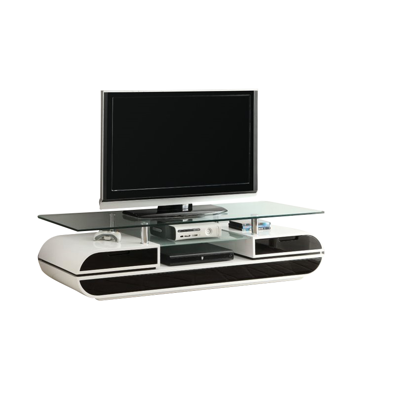 zoe s furniture furniture of america joy 63 glass top tv stand in